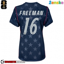Ženske Nogometnih dresov Združene države Alex Freeman #16 Gostujoči SP 2026 Kratki rokavi